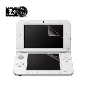 原装 黑角 New 3DS LL/XL 高清/防指纹 屏幕保护贴