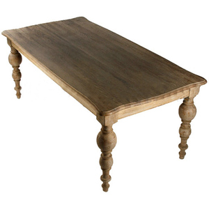 特价实木复古餐桌欧式办公桌实木茶几会议桌仿古户外拍照做旧