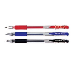 包邮财务得力办公用品6601 中性笔碳素笔水笔签字笔办公文具0.5MM