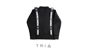 【官方店铺】【现货顺丰包邮】TRIA™背带字母太空棉卫衣