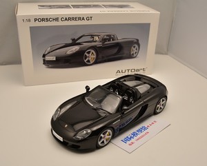 AUTOART/奥图亚1:18奥拓保时捷卡雷拉Carrera GT 黑 合金汽车模型