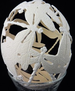 鸵鸟蛋雕蛋壳浮雕雕刻精美镂空创意蛋纯手工DIY订做高级礼品工艺