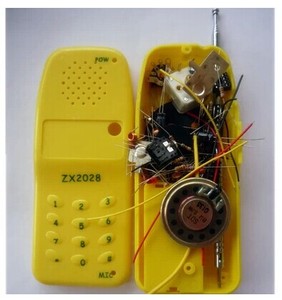 1008对讲机调频收音机套件 散件 DIY元件 教学实训元器