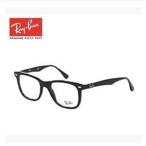 复古全框板材RB5248近视眼镜架男女士大框防辐射眼镜框配平光镜片