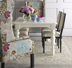 欧式白色餐桌椅子组合 新古典后现代美式别墅餐厅餐桌椅  可定制