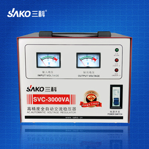 SAKO三科稳压器SVC-3000VA单相 高精度全自动交流稳压电源3K 家用