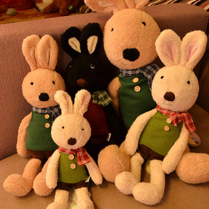 可爱苏克雷兔公仔毛绒玩具小兔子毛衣围巾布娃娃宝宝玩偶生日礼物