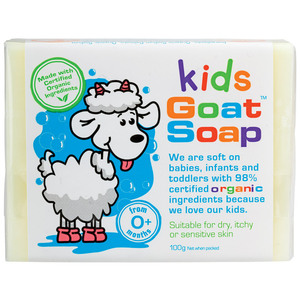 【澳洲直邮】Goat Soap Kids 纯手工山羊奶皂 婴儿儿童专用 100g