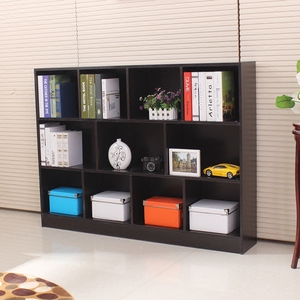 韩式书柜书架方格简易自由组合书橱储物落地柜子收纳置物柜格子柜