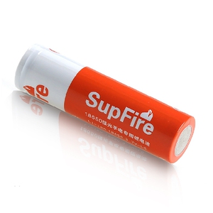 正品神火公司supfire原装18650锂电池冲电电池3.7v强光手电筒专用