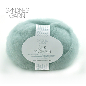 SANDNESGARN SILK MOHAIR进口马海毛绢丝开衫披肩线围巾毛线M109