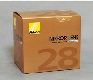 尼康原装全新 Ai-S AiS 28 2.8 28/2.8 28mm f2.8 纯手动对焦镜头