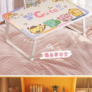 卡通动物可爱床上小桌子懒人上铺神器飘窗可折叠小桌板儿童写字学