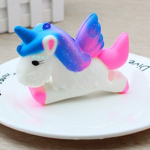 Jumbo Unicorn Squishy DolloSlow Rising Flying Horse Fun T .