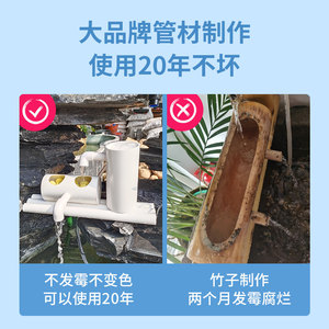 圆形小鱼缸过滤器三合q一陶瓷流水圆型圆柱净水养鱼水泵循环水系