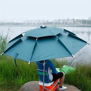 钓鱼用的雨伞遮阳伞接头2.4米伞布防雨K多用途钓台超轻钩鱼伞骨架