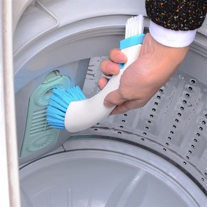 日本KM洗衣子内桶清洁刷 洗窗机槽刷 门衣导轨刷机浴室瓷砖地板.