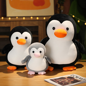 新款企鹅公仔毛绒玩具卡通可爱软体小企鹅抱枕抓机布娃娃玩偶礼物