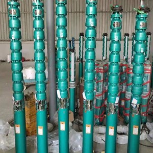 农用灌溉抽水机三相潜水泵38v0v多级大流量高扬程深井泵大功率55K