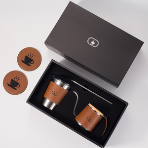 手冲咖啡壶套装家用冲耳挂美式咖啡户外可携式送礼盒不锈钢杯细口