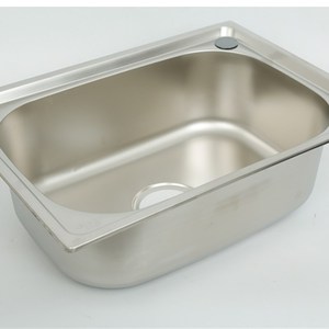 现货速发单盆台面小号洗手盆可移动单个水槽简易大单槽不锈钢厨房