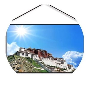 西藏布达拉画定制尺寸挂毯布艺宫房间装饰藏题主族餐厅壁挂小挂毯