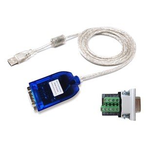 USB转2c32 485 422 TLL转换器 电脑串口通信线typeC 工业级UIC220
