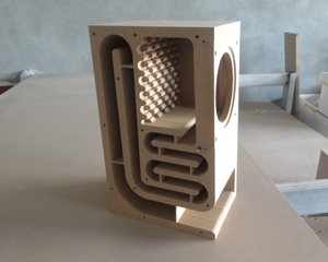 迷宫音箱空箱3-4-5-6.5寸全频喇叭音箱试音箱Q胆机伴侣/一对价格