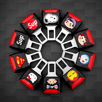 Suitable for Honda Crown Road Hao Ying Binzhi Car seat belt head Car with 揷 piece bayonet keying cartoon plug