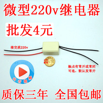 Electromagnetic 220V intermediate relay module small and exquisite miniature intermediate relay module with Shell and wire