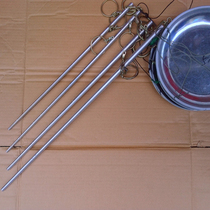 Hand-made old-fashioned scale portable aluminum rod scale with plate weight hook scale 5 kg 10KG30 city kg 100 vegetable market