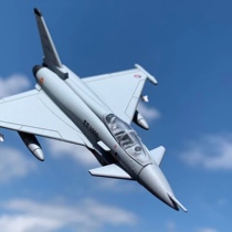European Typhoon 1:121 Spanish Air Force EFA2000 Typhoon Fighter Alloy Aircraft Model Military Model