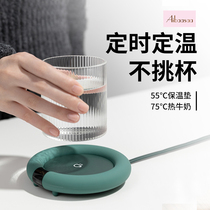 Thermostatic cup cushion adjustable with temperature burn water warm warm cup courtesbox Self-thermal multifunction warm 55-degree insulated disc adjustable