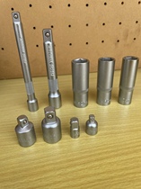 Import chrome vanadium steel sleeve adapter 1 2 to 3 8 to 1 4 square adjustable joints 12 5mm go 10 to 6 3