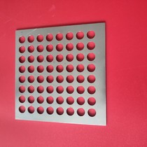 Square drain sewer filter screen floor drain mesh 304 stainless steel sink anti-blocking rat drainage ditch