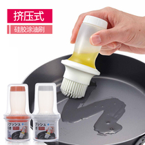 Japan ASVEL silicone oil brush High temperature kitchen baking brush barbecue brush Food small brush Pancake grease brush