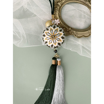 Junior Ruozhu hand bow ball material bag DIY handmade quick bow flow Su car hanging key button gift finished product