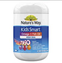 Natures Way Kids Smart Childrens Deep Sea Fish Oil Multi-Flavor 180