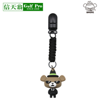 Japan Osaka Bear SNIPE Golf Accessories Small Bear Pushrod Sleeve Clip SP211PTH Personality PVC Cartoon Clip