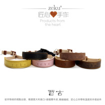 Hong Kong zeku handmade leather camera wristband comfortable micro single wristband New camera hand rope cowhide SLR wristband