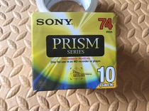 SONY SONY 10 MD W 74 PRA PRISM (a pack of 10 pieces for sale) MD disc