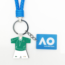 Djokovic 2020 Australian Open shirt with tennis keychain lanyard decoration NovakDjokovic