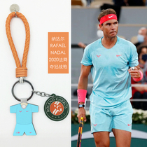 Nadal French Open 13 Crown 20 Grand Slam 2020Nadal shirt tennis keychain lanyard decoration