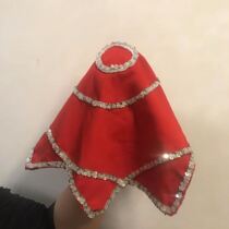 Sequin new red dance handkerchief skills two people turn handkerchief northeast Yangko factory direct a price