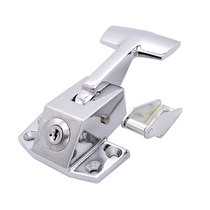 SK1-0068 zinc alloy door lock industrial door handle oven test box test box side door handle