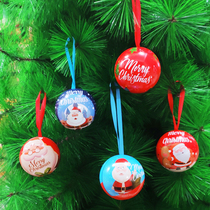 Christmas ornament Christmas ball candy jar Christmas gift Christmas tree pendant gift children gift items