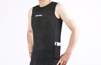 Shark Shark Running Riding Sport Vest Perspiration Sweatshirt Mesh Sleeveless Riding short sleeve T-shirt
