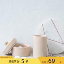 Danish imported house doctor ceramic milk tank sugar tank multi-purpose combination tank household storage tank