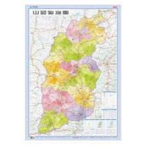 2020 edition 1:700000 Shanxi Province map (wall chart) full open (1 08×0 76m) Planet Map Publishing House genuine books Xinhua Bookstore flagship store Wenxuan official website