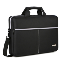 For Lenovo Apple Dell laptop bag for men and women 14 portable 15 6 inch exhibition bag large capacity 17 3 ASUS Xiaomi HP MSI fashion one-shoulder shockproof drop bag game book